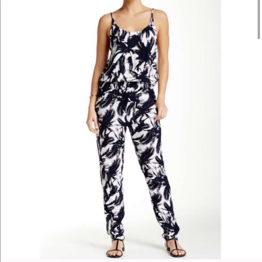 Mikoh Polynesian Palm Nazare Jumpsuit